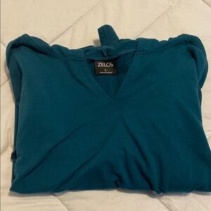 BUNDLE 3/$10!! Zelos Teal Hoodie